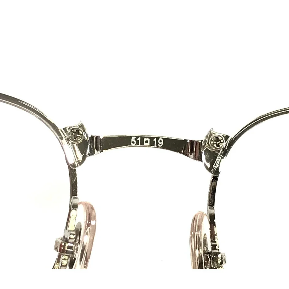 Ray-Ban Eyeglasses Frames RB6396 2936 Clubmaster Polished Clear Silver 51-19-140